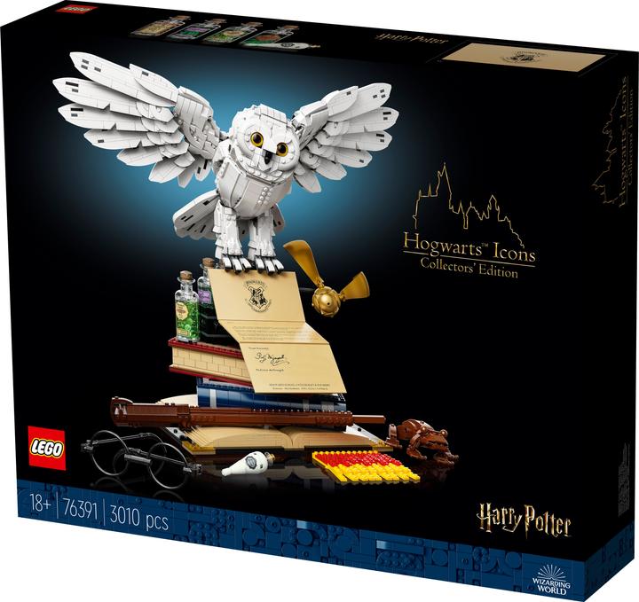 Produktbild LEGO Hogwarts Ikonen - Sammler-Edition (76391, LEGO Harry Potter, LEGO Seltene Sets)