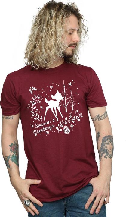 Disney Bambi Christmas Greetings TShirt (XXL)