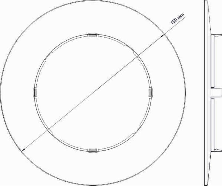 Produktbild Hekatron Blendring Blendring Genius VE30 Genius 31-4100026-01-01