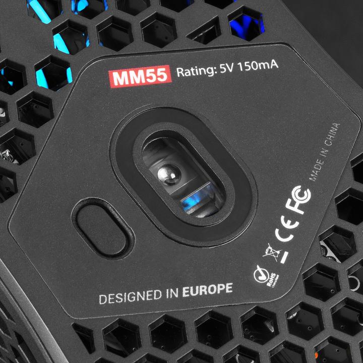 Actual product image Mars Gaming MM55 (Cable)