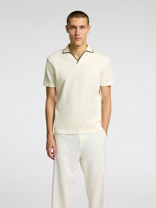 Produktbild Selected Homme Baumwollmix V-Ausschnitt Polo shirt (S)