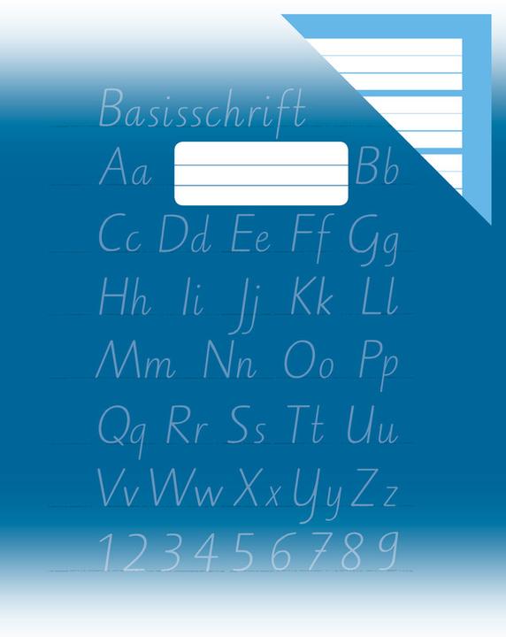 Actual product image NoName Schulheft Basisschrift (E5, Angled lined, Hardcover)