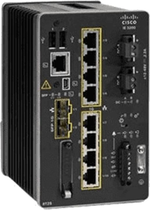 Image du produit Cisco IE-3200-8T2S-E Commutateur Network Essentials (8 Ports)
