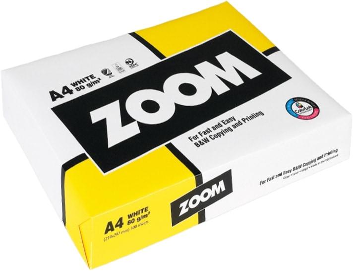 Actual product image Zoom Kopierpapier 80g 500 Blatt (80 g/m², 500 x, A4)