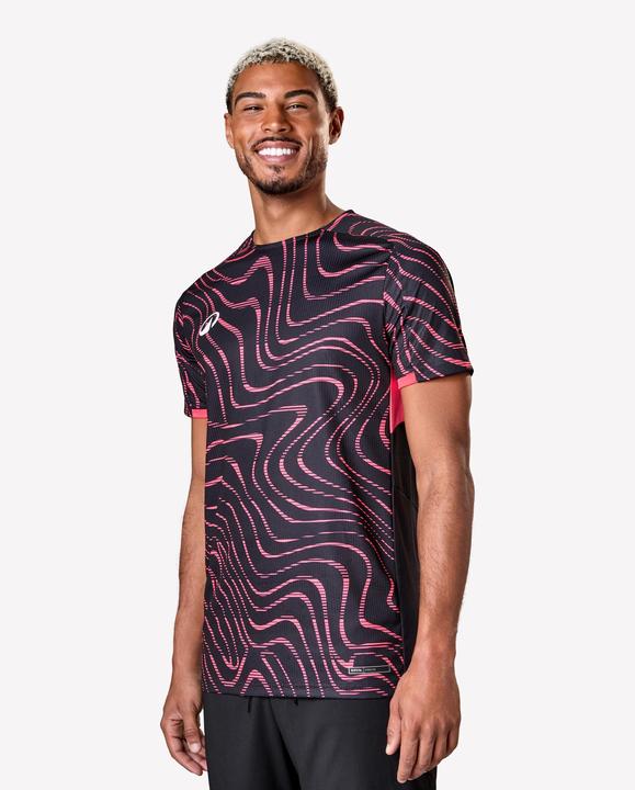 Produktbild Kipsta Damen/Herren Fussball Trikot kurzarm - VIRALTO Topo schwarz/neonrosa (L)