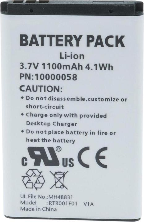 Actual product image Snom M65/M85 Replacement Battery