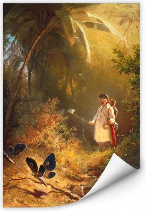 Produktbild Trenddeko Der Schmetterlingsfänger (70 x 100 cm)
