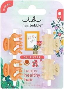 Invisibobble Hair Clip Clipstar Xs Oasis Petit Citrus - 4 Pieces (4 Stk.)