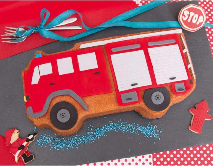 Image du produit Städter Moule à gâteaux à motif - Camion de pompiers