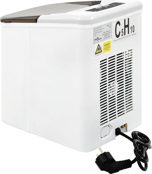 Produktbild VidaXL Eiswürfelbereiter Weiss 1,4 L 15 kg / 24 h