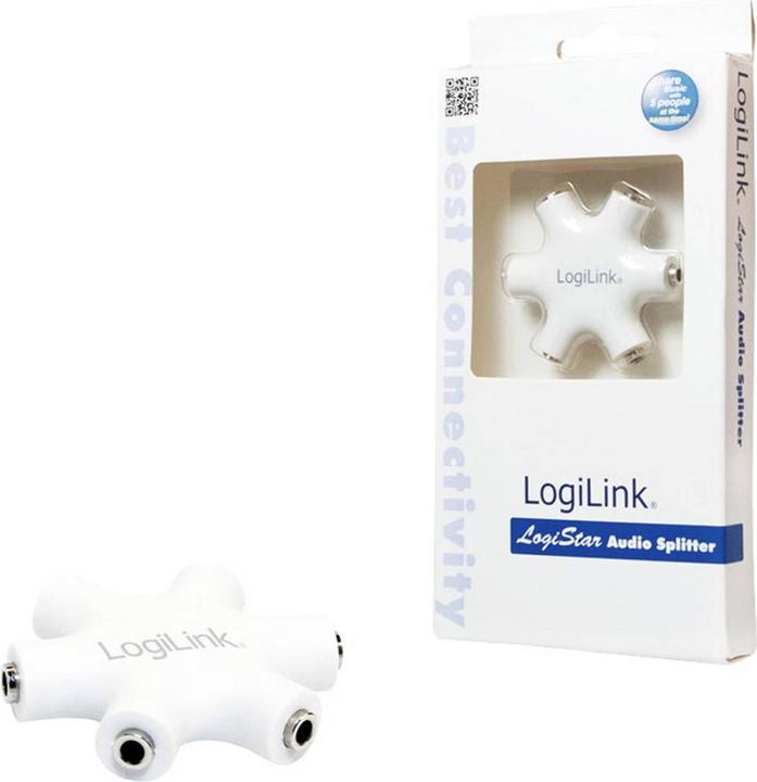 Actual product image LogiLink Audio Splitter (Jack adapter)
