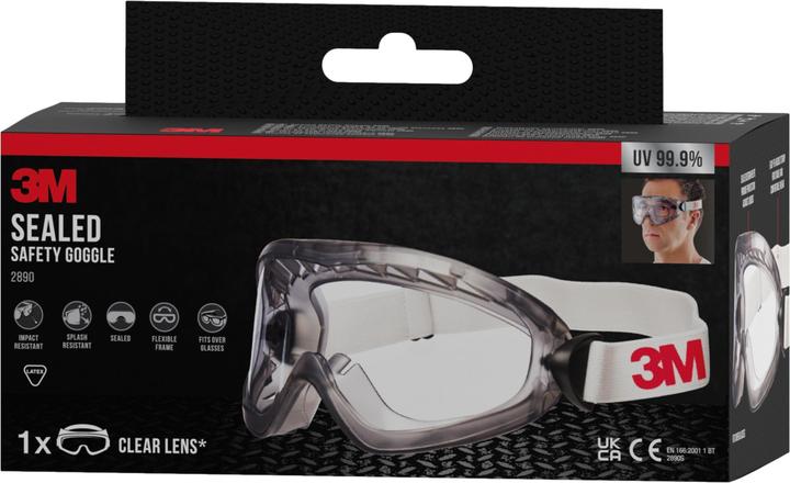 Actual product image 3M Full vision goggles