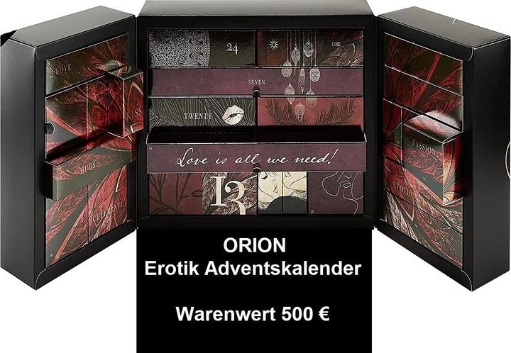 Actual product image Orion Erotic Advent Calendar