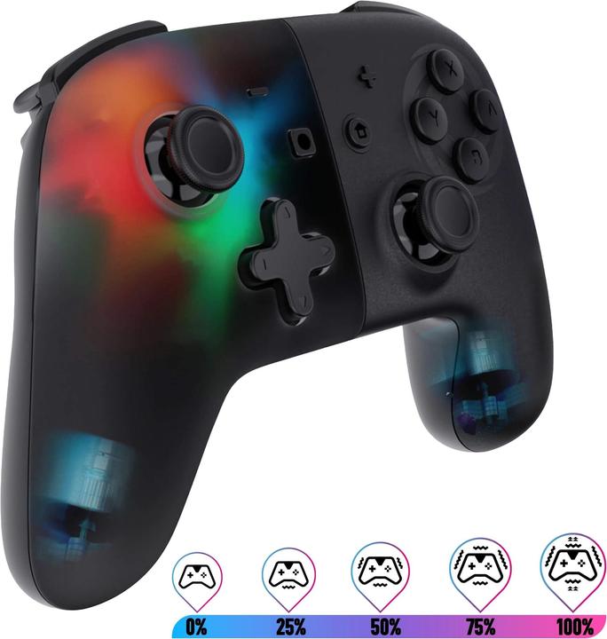 Image du produit Oniverse Contrôleur Bluetooth pour Nintendo Switch / PC / IOS / Android - Black Star (Switch)