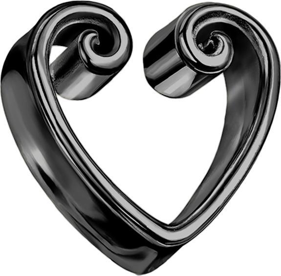 Star Piercing Micro Ball Closure Ring silber und Kristall türkis (Chirurgenstahl 316L, ohne Messing)
