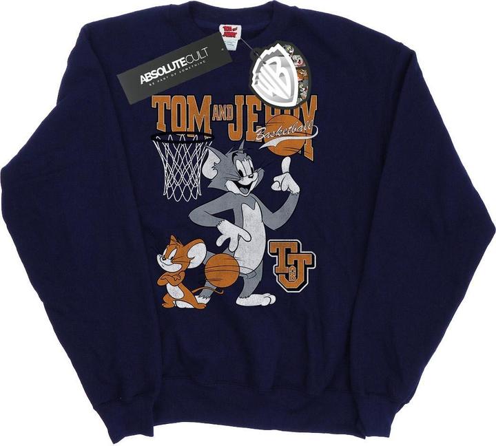 Tom & Jerry Spinning Basketball Sweatshirt Mädchen