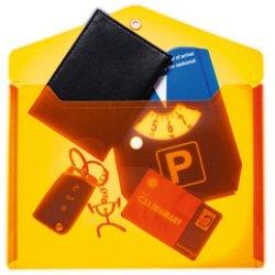 Actual product image HERMA A4 document pouch (5 x)
