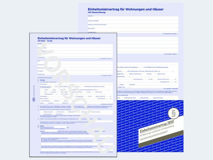 Label énergétique Avery 5 contrats de location 2850 A4 6 pages avec règlement intérieur (6 x)