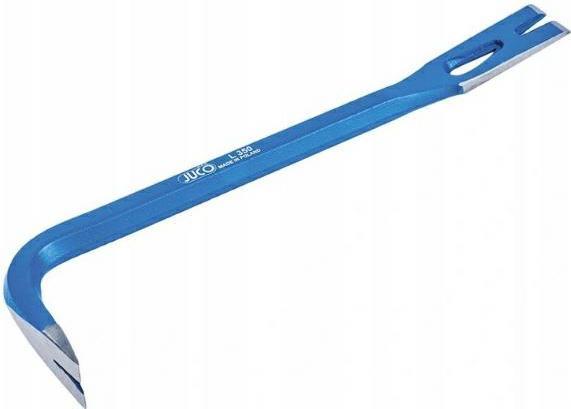 Actual product image Jucon Juco 2in1 nail iron & pry bar, pry bar induction hardened, pry bar lacquered, cow foot for each