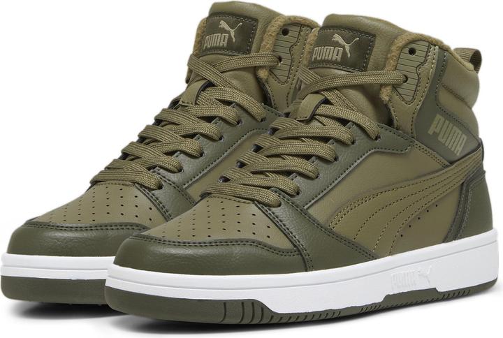 PUMA Olive-PUMA Blanc
