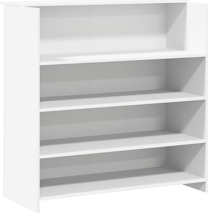 Produktbild VidaXL Empfangstheke Weiss 180x50x103,5 cm Holzwerkstoff Empfangstresen