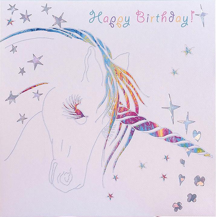 Produktbild Universal Textiles Grusskarte Prancing Myth Papier