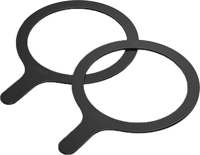 Actual product image ESR Halolock Magsafe Universal Magnetic Ring 2-Pack Black