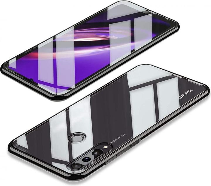 Actual product image G-Case Huawei Y6p Aluminium Magnetic Glass Case Cover (Huawei Y6p)
