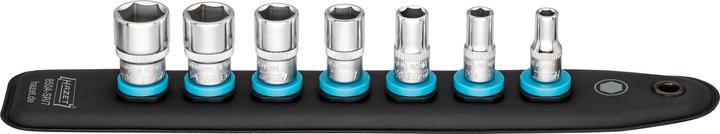 HAZET SmartRail mit 7 Steckplätzen 850A-SR/7 ∙ Vierkant6,3 mm (1/4 Zoll) ∙ Aussen Sechskant-Traction… (1/2", 7/16", 5/16", 1/4", 9/16", 3/16", 3/8")