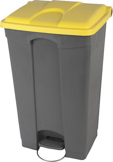 Produktbild kaiserkraft Kunststoff-Tretabfallsammler (90 l)