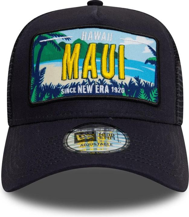 Actual product image New Era Trucker Cap - License Plate Hawaii Maui (One size)
