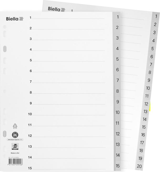 Produktbild Biella Register PP
