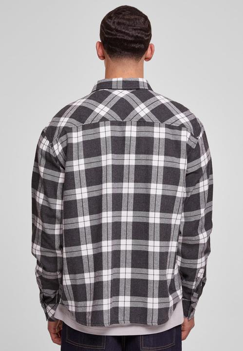 Produktbild Urban Classics Boxy Dark Checked Shirt (L)