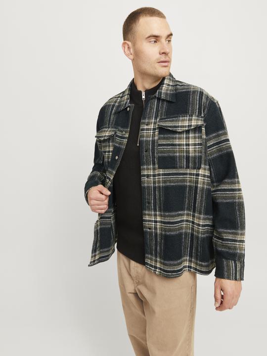 Actual product image Jack & Jones Plus Size Wide Fit Overshirt Overshirt (3XL)