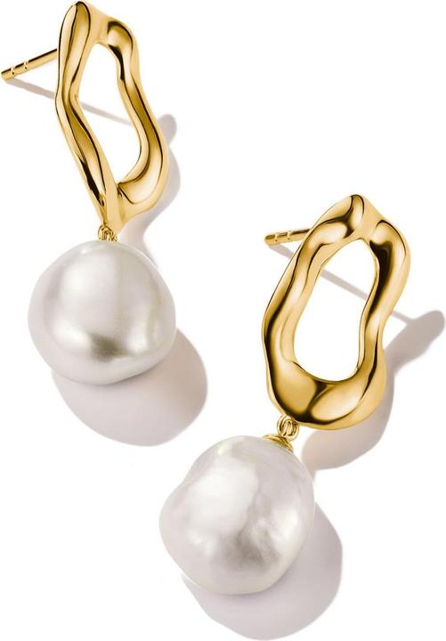 Immagine prodotto Thomas Sabo Ohrringe mit Perle Natural Beauty vergoldet (Argento 925)