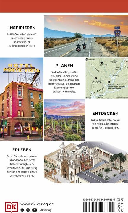 Produktbild Vis-à-Vis Reiseführer USA Südwesten & Nationalparks (Deutsch, DK Verlag Reise, 2024)