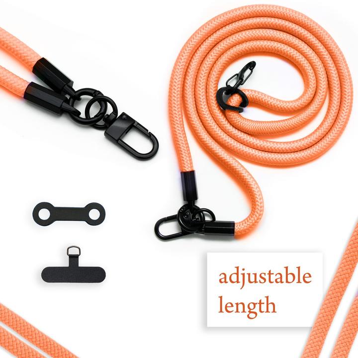 Actual product image Cadorabo Chain case for WIKO RAINBOW necklace cover adjustable