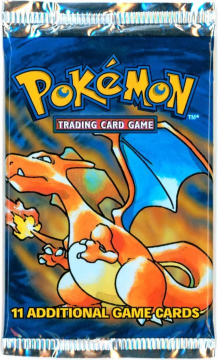 Produktbild Pokémon Base Set Booster Charizard Art Sealed - EN (Englisch, Booster Pack)