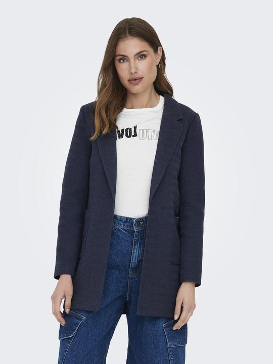 Actual product image Only Regular fit Falling lapel blazer Coatigan (L)