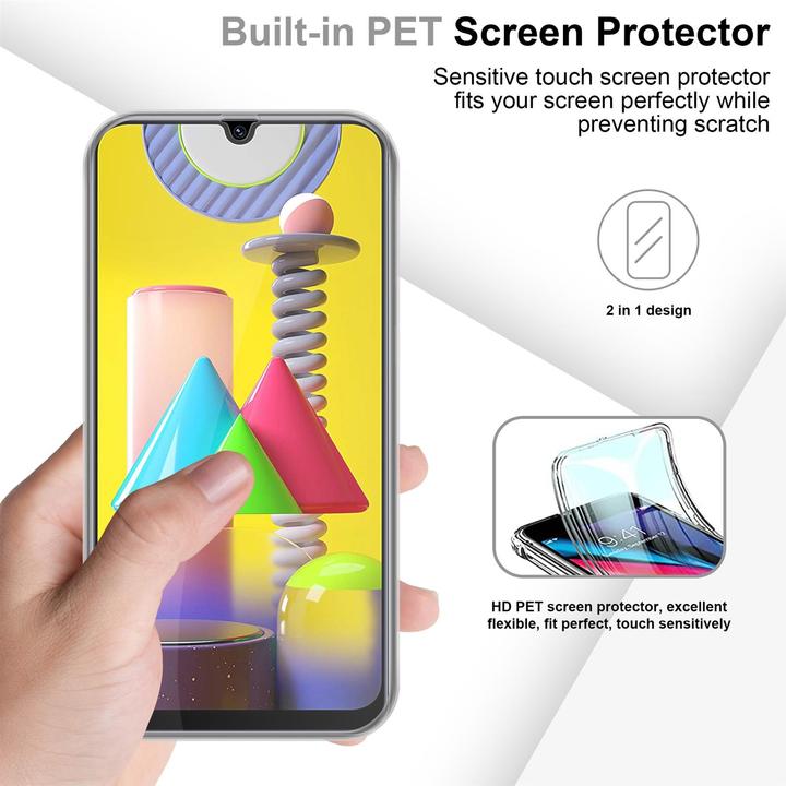 Image du produit Cadorabo TPU 360 degrés Case Cover (Samsung Galaxy M31)