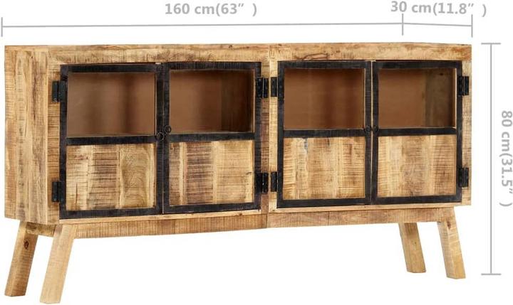 Produktbild VidaXL Bastien (160 x 30 x 80 cm)