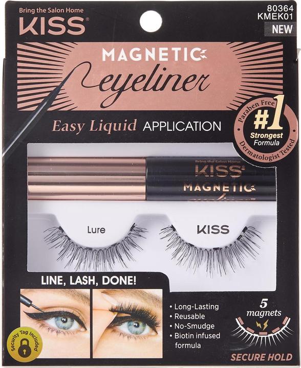 Produktbild KISS Magnetic Eyeliner & Lash Kit (Künstliche Wimpern)