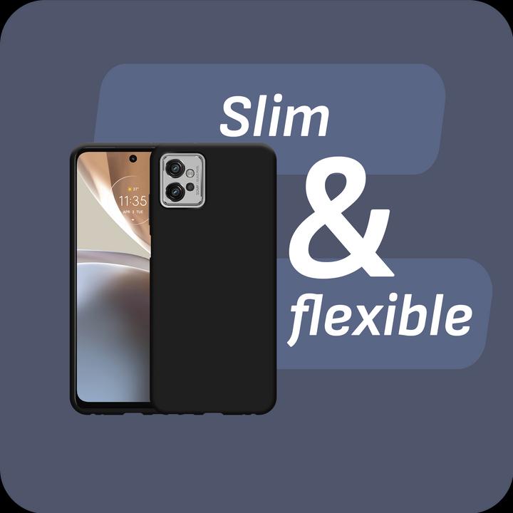 Produktbild Cazy Silikon Hülle Kompatibel mit Motorola Moto G32 - Soft TPU Schutz - (Motorola Moto G32)