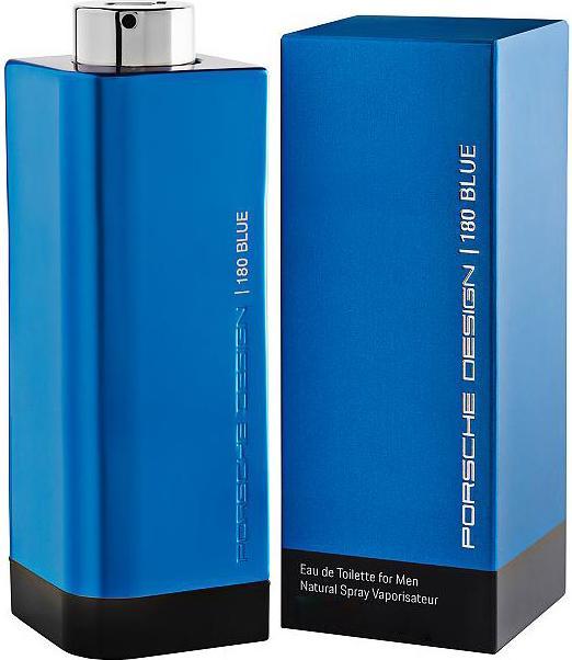 Actual product image Porsche Design 180 Blue Eau de Toilette 100 ml (Eau de toilette, 100 ml)
