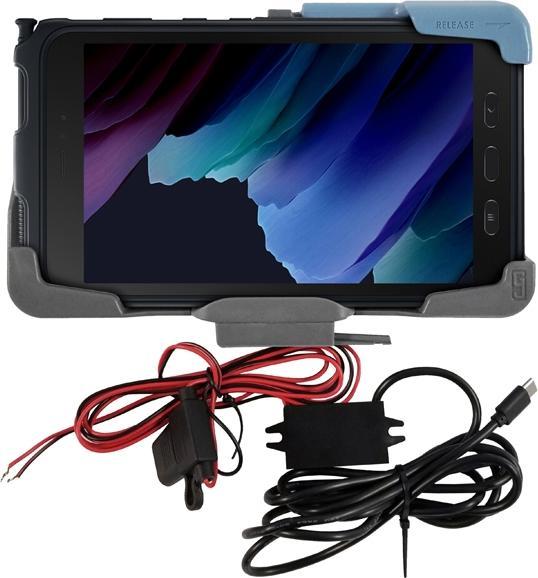Actual product image Gamber-Johnson 7160-1148-10, Tablet/UMPC, Aktive Halterung, Indoor, Schwarz, Blau