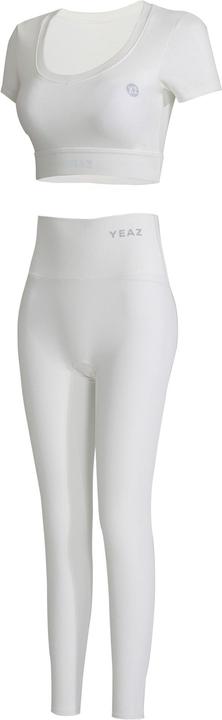 Produktbild Yeaz CLUB LEVEL SET Short Top Leggings M (White) (M)