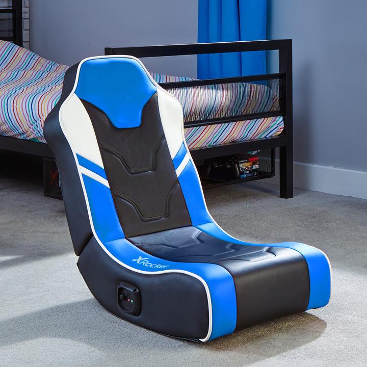 Image du produit X Rocker Shadow 2.0 Stereo Audio Gaming Floor Rocker Bleu