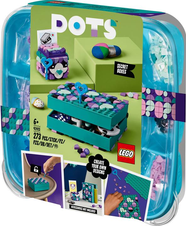 LEGO Geheimbox mit Schlüsselhalter (41925, LEGO Dots)