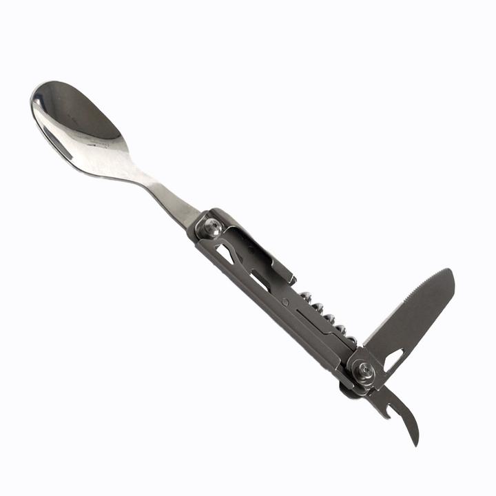 Actual product image Omada Zusammenklappbares 6-in-1-Campingbesteckset