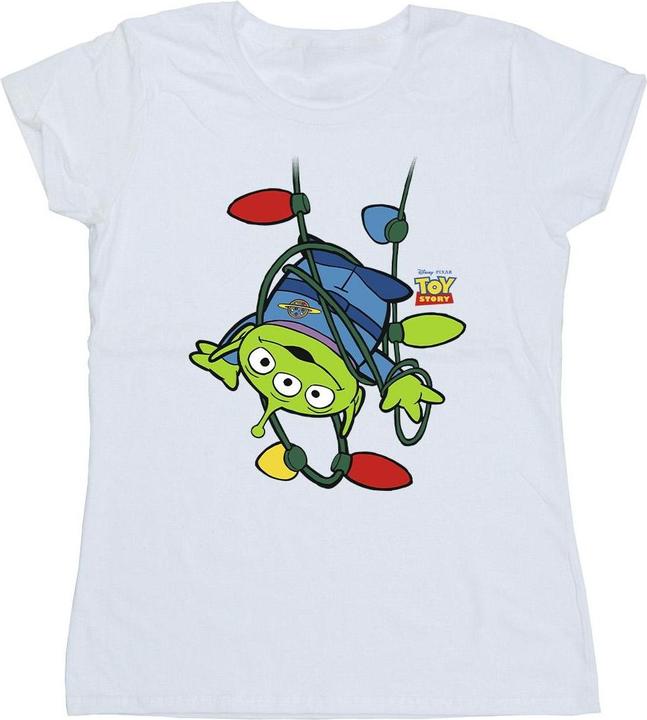 Disney Toy Story Christmas Lights Aliens TShirt (XL)
